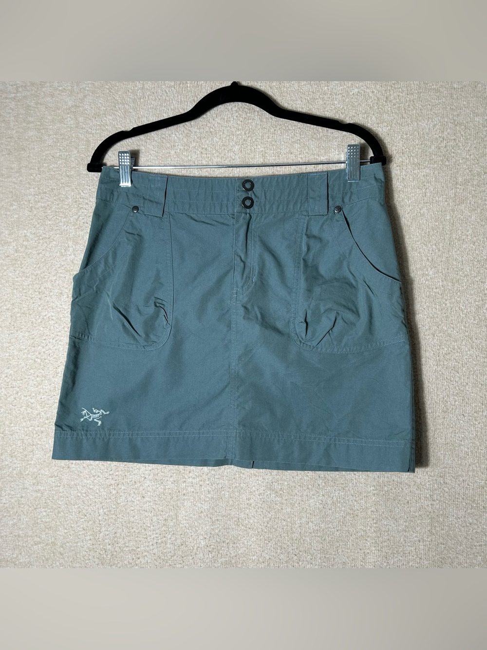 Arc’teryx Rana Skirt Womens 6 Green Gorpcore Hiking Comfort Outdoors Utility